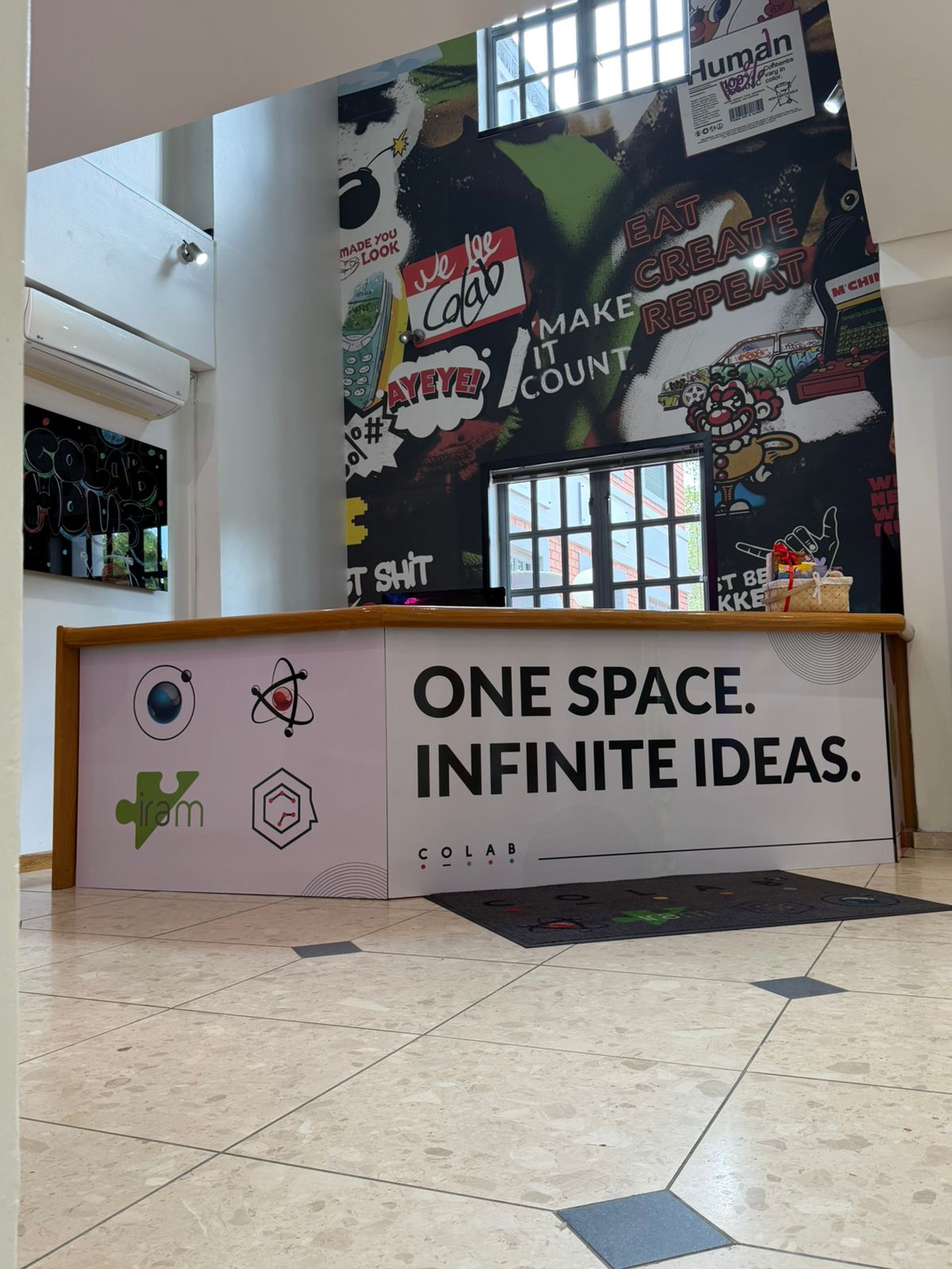 Reception — One Space. Infinite Ideas.